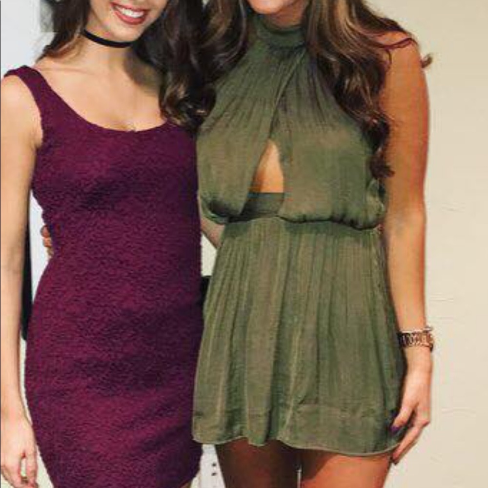 Green dress